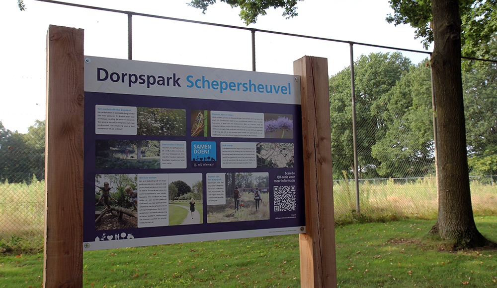 Meedenken over de invulling van Dorpspark Schepersheuvel?